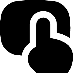 Trackpad Input Icon from Flex Solid Set