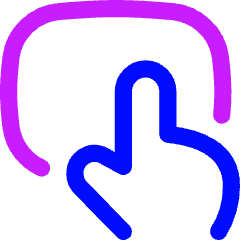 Trackpad Input Icon from Flex Neon Set