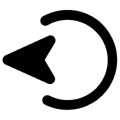 Cursor Move Left Icon from Ultimate Bold Set