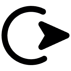 Cursor Move Right Icon from Ultimate Bold Set