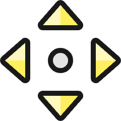 Direction Button 2 Icon from Ultimate Colors Set