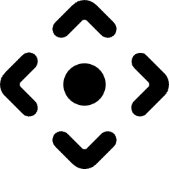 Direction Button Icon from Ultimate Bold Set