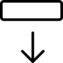 Move Down Icon from Ultimate Light Set