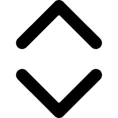 Move Expand Vertical Icon from Ultimate Bold Set