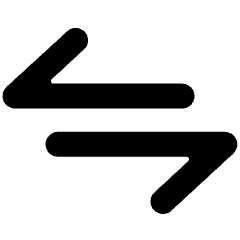 Move Left Right Icon from Ultimate Bold Set