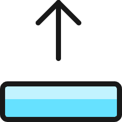 Move Up Icon from Ultimate Colors Set