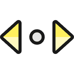Scroll Horizontal 1 Icon from Ultimate Colors Set