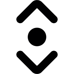 Scroll Vertical Icon from Ultimate Bold Set