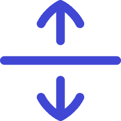 Arrow Align From Center Icon from Flex Duo Set