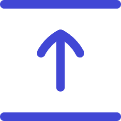 Arrow Align Move Up Top Icon from Flex Duo Set