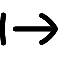 Arrow Right Start Icon from Flex Remix Set