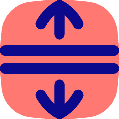 Arrows Expand Icon from Flex Pop Set