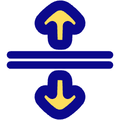 Arrows Expand Icon from Plump Pop Set