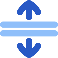 Arrows Expand Icon from Flex Flat Set