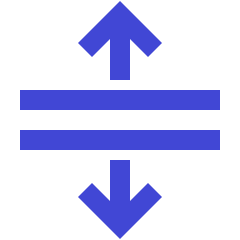 Expand Arrows Icon from Sharp Duo Set