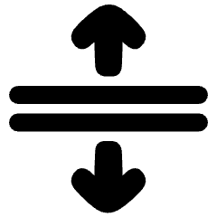 Arrows Expand Icon from Plump Solid Set