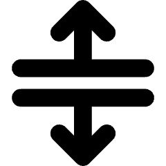 Arrows Expand Icon from Core Solid Set