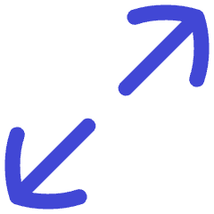 Line Arrow Expand Diagonal 1 Icon from Flex Duo Set