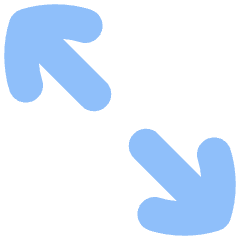Line Arrow Expand Diagonal 2 Icon from Flex Flat Set