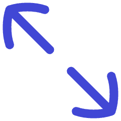 Line Arrow Expand Diagonal 2 Icon from Flex Duo Set