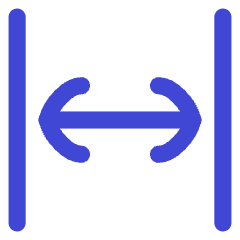 Line Arrow Expand Horizontal Icon from Flex Duo Set