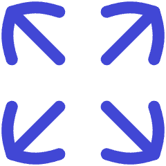Line Arrow Expand Icon from Flex Duo Set
