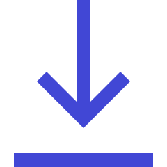 Line Arrow Move Down 1 Icon from Sharp Duo Set