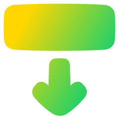 Line Arrow Move Down 2 Icon from Plump Gradient Set