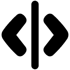 Line Arrow Move Horizontal Icon from Plump Solid Set