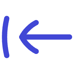 Line Arrow Move Left 1 Icon from Flex Duo Set