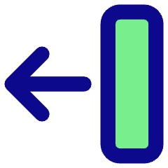 Line Arrow Move Left 2 Icon from Core Pop Set