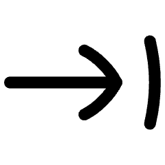Line Arrow Move Right 1 Icon from Flex Line Set
