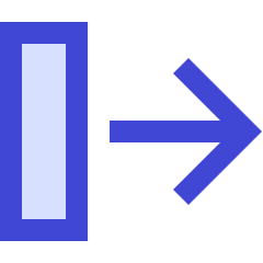 Line Arrow Move Right 2 Icon from Sharp Duo Set
