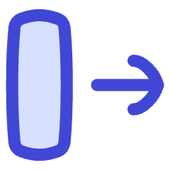 Line Arrow Move Right 2 Icon from Flex Duo Set