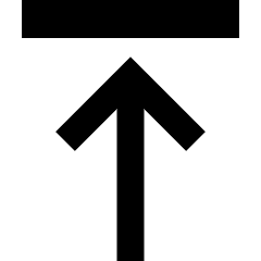 Line Arrow Move Up 1 Icon from Sharp Remix Set