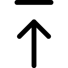 Line Arrow Move Up 1 Icon from Core Line Set