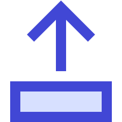 Line Arrow Move Up 2 Icon from Sharp Duo Set