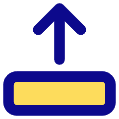 Line Arrow Move Up 2 Icon from Core Pop Set