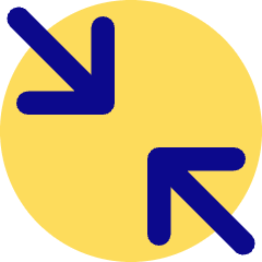 Line Arrow Shrink Diagonal 2 Icon from Core Pop Set