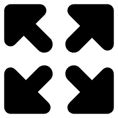 Triangle Arrow Expand Icon from Core Solid Set