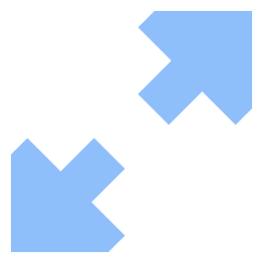 Triangle Arrow Expand Diagonal 1 Icon from Sharp Flat Set