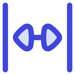 Triangle Arrow Expand Horizontal Icon from Flex Duo Set