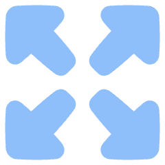 Triangle Arrow Expand Icon from Plump Flat Set