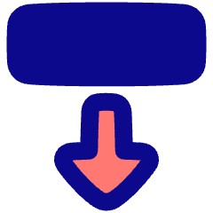 Triangle Arrow Move Down 2 Icon from Plump Pop Set