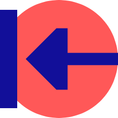 Triangle Arrow Move Left 1 Icon from Sharp Pop Set