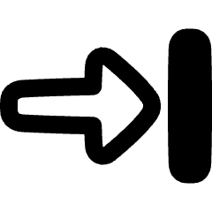 Triangle Arrow Move Right 1 Icon from Plump Remix Set