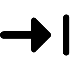 Triangle Arrow Move Right 1 Icon from Core Remix Set