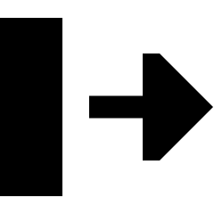 Triangle Arrow Move Right 2 Icon from Sharp Remix Set