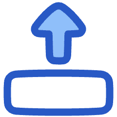 Triangle Arrow Move Up 2 Icon from Plump Duo Set
