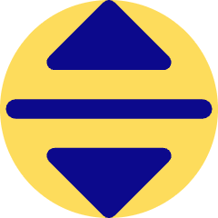 Triangle Arrow Move Vertical Icon from Core Pop Set